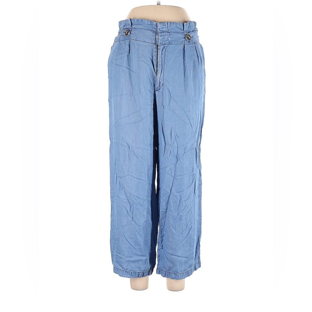 Francesca’s Blue Rain Casual Pants